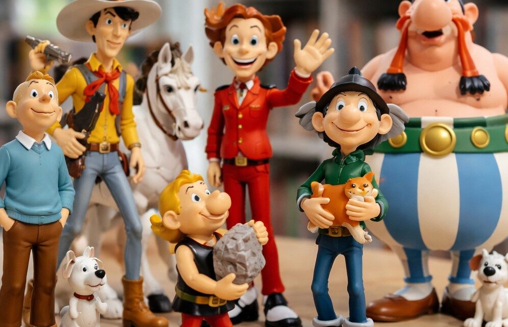 6 figurines incontournables de personnages de bandes dessinées
